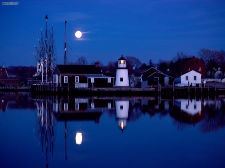 Mystic Seaport Connecticut - Mystic Seaport, Connecticut, Mystic Seaport Connecticut, connecticut at night