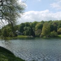 Parthenon across the Lake