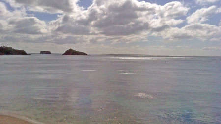 Meadfoot morning - oceans, sky, seas, clouds, meadfoot, devon, rocks