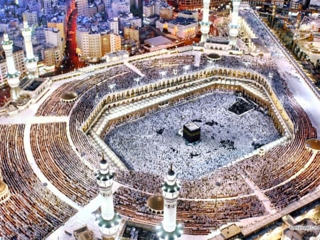 Makkah - abstract, muslim, Islamic, Islam