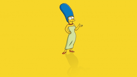 MARGE SIMPSON - marge, tv, funny, blue hair