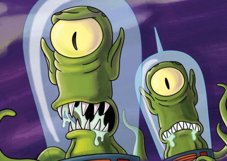 KANG AND KODOS - aliens, tv, funny, simpsons