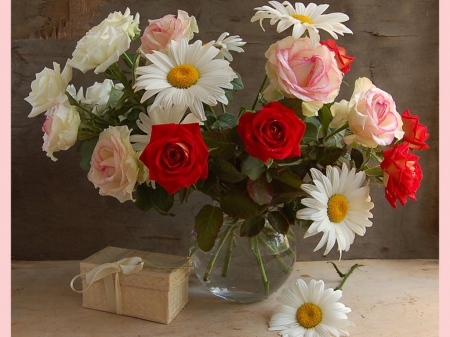 Still Life - nature, flowers, still life, roses