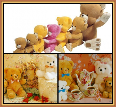 TEDDIES TEDDIES TEDDIES FOR SIS VIVVY - CUTE, TOYS, TEDDY, BEARS