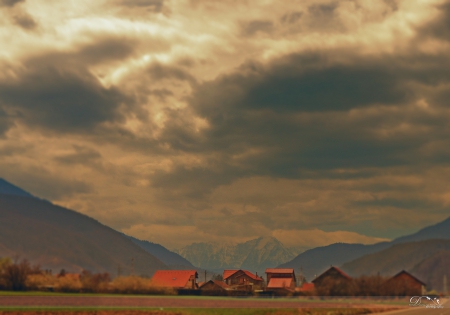 Somewhere in Romania - mointains, nature, romania, sky