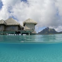 St Regis Bora Bora Water Villa Bungalow Blue Lagoon