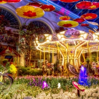 HDR Garden Carousel