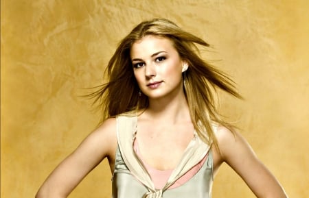 Emily VanCamp - yellow, woman, girl, blonde, beauty, actress, emily vancamp