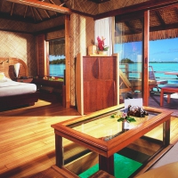 Le Moana Water Villa Interior Bora Bora