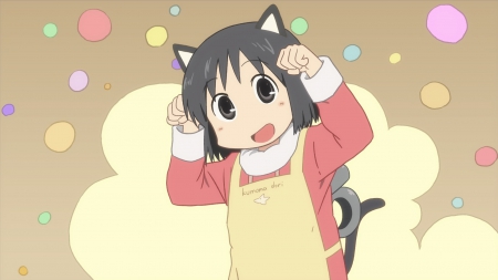 Nichijou - anime, girl, cartoon, nichijou