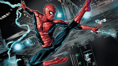 SPIDER-MAN - spider, comics, web, hero