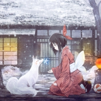 Winter Kitsune