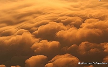 Texas Storm Clouds - cool, clouds, storm, tan