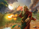 Wizard In Battle