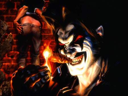 Lobo - comics, dc, badboy, lobo, heroes