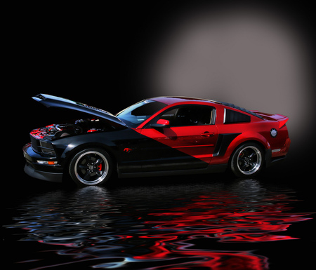 Ford Mustang - ford, tuning, car, mustang