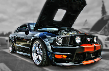 Ford Mustang - ford, tuning, car, mustang