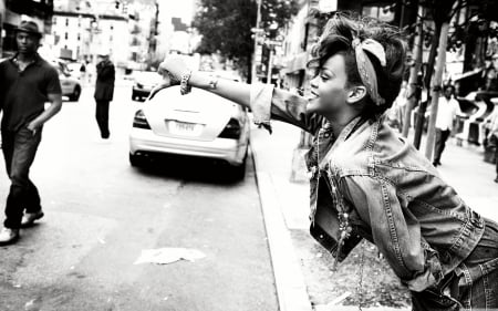 Rihanna - actresses, models, people, rihanna, music, singer, black and white, songwriter, entertainment, beautiful, celebrity