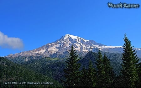 Mount Rainier Washington