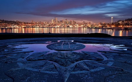 Seattle Washington Skyline - seattle, seattle skyline, seattle washington skyline, seattle washington, washington state