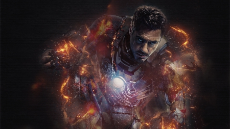 IRON MAN 3 - film, movie, man, tony, iron