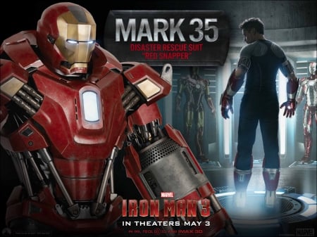 IRON MAN SUIT - tony, iron man, movie, suit