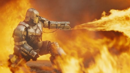 IRON MAN - IRON MAN, MOVIE, TONY, FIRE