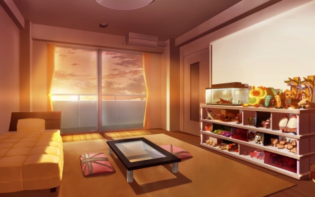 clean otaku room