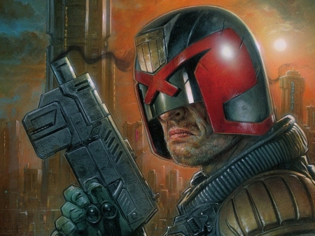 Judge Dredd - police, Dredd, Movie, Judge