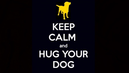 Hug your Dog - your, keep, hug, calm, dog