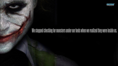 The Joker - heath ledger joker, The Joker, batman vs joker, batman