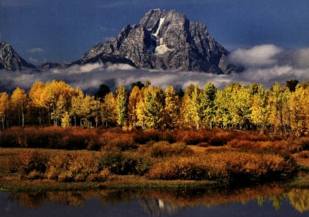 Grand Teton National Park F1 - scenery, National Park, USA, Wyoming, photography, landscape, photo, wide screen, Tetons, autumn