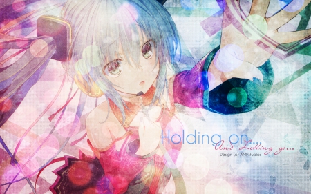 つかまっ...と手放す... - PS Vita, Vocaloid, Project Mirai, Hatsune Miku, Holding on and Letting Go, PSP, Miku, Project Diva, Hatsune