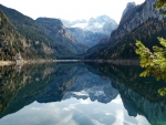 spectacular mirrored lake