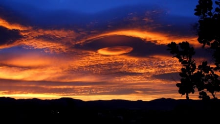 sunset in reno - fun, sky, nature, sunset