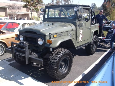 OLD TOYOTA LANDCRUISER - offroad, toyota, landcruiser, truck