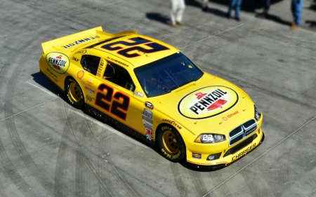 #22 A.J. Allmendinger - wide screen, photography, auto, racing, las vegas motor speedway, allmendinger, penske racing, nascar, photo, 22