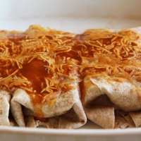 Beef and Quinoa Enchiladas