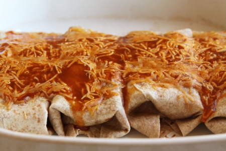 Beef and Quinoa Enchiladas - beef, quinoa, enchiladas, and, food