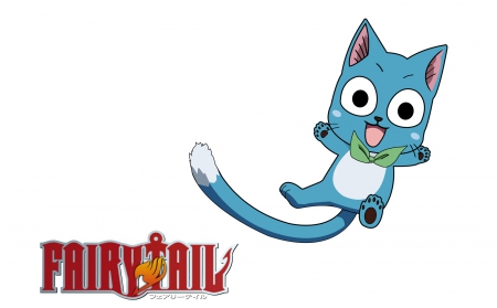 Fairy Tail - tail, exceed, cat, fairy, happy