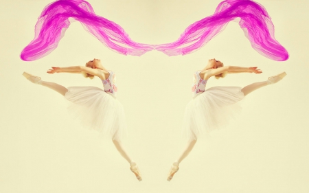 Ballerina - woman, art, dance, ballerina