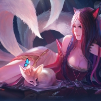 Ahri the fox-women