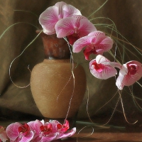 Still Life with Orchids