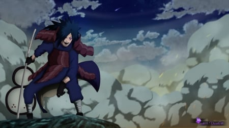 hashirama prepareto fight me - japan, anime, art, naruto