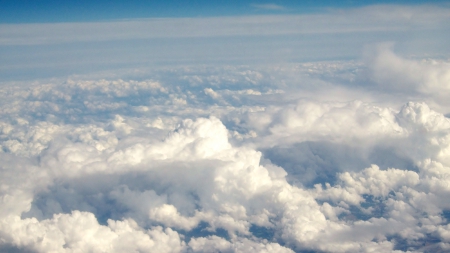 Cloud Caves - nature, thunderhead clouds, caves, sky, cloud formations