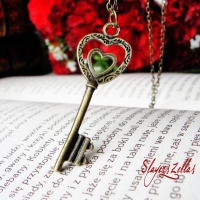 Heart Key Necklace