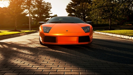 Lamborghini Murcielago - road, fast, murcielago, lambo