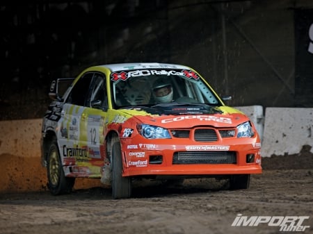 Subaru Impreza - motorsport, car, thrill, race