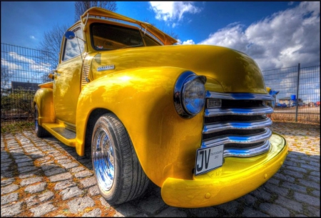 Od Pickup - hdr, oldie, oldtimer, lorry