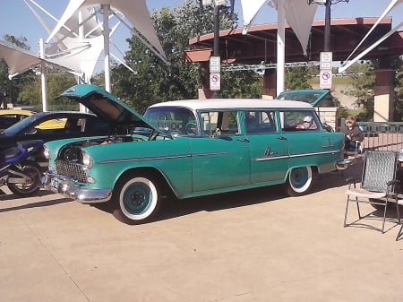 COOL CAR - classic, cool, old, blue